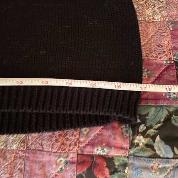 Ideology black knit T-style sleeveless top, size large - Picture 4 of 4